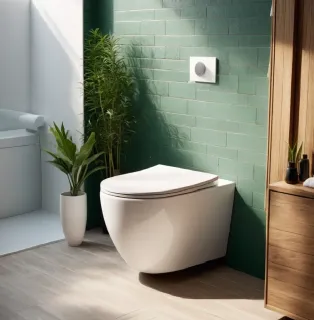 Унитаз подвесной Ceruttispa Orlter Aria UF CT10572 безободковый белый